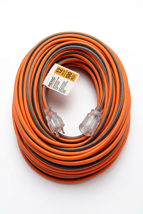 RIDGID 12 gauge 100ft DROP CORD!